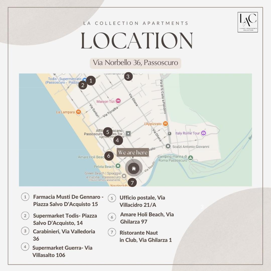 Luxury Apartments Collection Sand Suite Passoscuro Kültér fotó